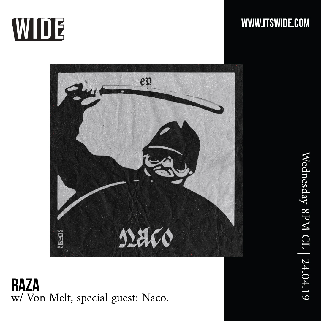 RAZA nuevo podcast con Von Melt & Naco de 85acid: Abril 24