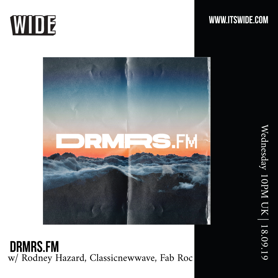 DRMRSFM, SEP 18 w/ Rodney Hazard, Fab Rock & Classicnewwave